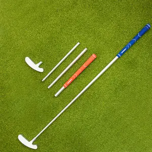 Aluminium Alloy Foldable Golf Two-Way Putter Club for Right or Left Handed Golfers Kids Adults