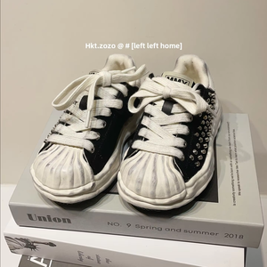 TBS 2025 Autunno Nuove <span class=keywords><strong>Scarpe</strong></span> Casual per Bambini in Tela con Rivetti e Effetto Vissuto, Trendy e Cool, con Punta a Conchiglia - Product Image 4