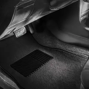 Heavy Duty Anti-slip Nail PVC Backing Car Mats Plush Universal Carpet Car Mats