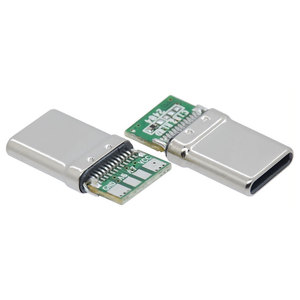 Type C 3.0 smd smt mâle <span class=keywords><strong>usb</strong></span> c type connecteur avec carte PCB pour <span class=keywords><strong>OTG</strong></span> - Product Image 1