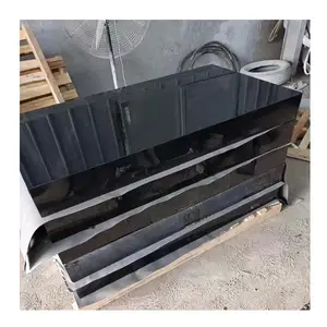 Customize tiles shanxi black granite window sills paver tombstone shanxi china black headstone black granite slab polished