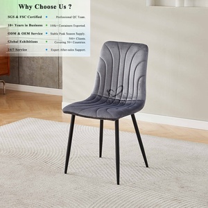 <span class=keywords><strong>Chaise</strong></span> de salle à manger OKAY, populaire, fiable, pour <span class=keywords><strong>cuisine</strong></span> et restaurant, moderne, minimaliste, en tissu renforcé - Product Image 1