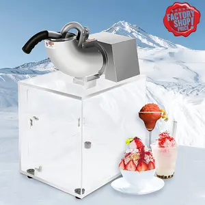 Factory Price ODM Manual Ice Crusher Commercial Snow Cone Maker Crushed Ice Machine