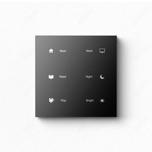 Interrupteur intelligent domestique interrupteur tactile interrupteur intelligent ZigBee intelligent ZigBee <span class=keywords><strong>application</strong></span> médiocre - Product Image 5