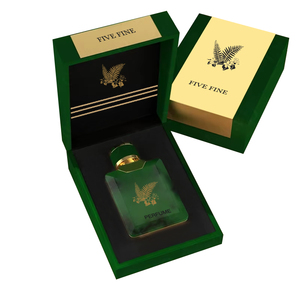 Boîte de rangement pour parfum en bois noir sur mesure de haute qualité avec coussin en satin et serrure à clé pour huile essentielle et usage cosmétique - Product Image 5