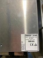 Convertisseur AC/DC HWS600-24 HD, alimentation à découpage 24V 27A, 100-240VAC, unité industrielle hors bord