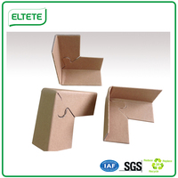 Vente en gros de panneau de protection d'angle en papier panneau de bord Corum pour l'emballage et la protection des palettes