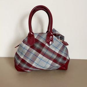 Bolso de Bolos Retro a Cuadros Rojos Vintage 2025, Nuevo Bolso Casual de Hombro Único y <span class=keywords><strong>Bandolera</strong></span> - Product Image 2