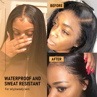 Marque privée Personnalisable 38ml Forte Tenue Perruque Étanche Pas Toxique Sûr Peau Dentelle Bond Colle Rapide Cheveux Outil D'extension De Cheveux