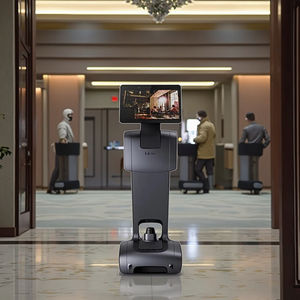 <span class=keywords><strong>Robot</strong></span> de réception commerciale à double écran <span class=keywords><strong>Meilleur</strong></span> <span class=keywords><strong>robot</strong></span> <span class=keywords><strong>humanoïde</strong></span> AI de bienvenue pour salle d'exposition Visites guidées - Product Image 2