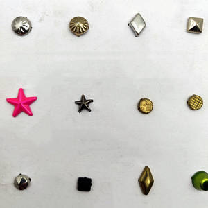 Commande en gros prix métal 2 clous à griffes broches dôme taches étoile Rivets rond goujon griffe pointes <span class=keywords><strong>Rivet</strong></span> pour ceinture en cuir - Product Image 4