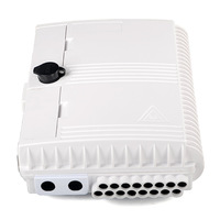 Boîtier de répartition de cassette, conception non coupée, port intermédiaire, boîtier terminal de fibre optique 16 cœurs, accès au câble, extérieur, FTTH, FAT, NAP, ODF, LC, SC