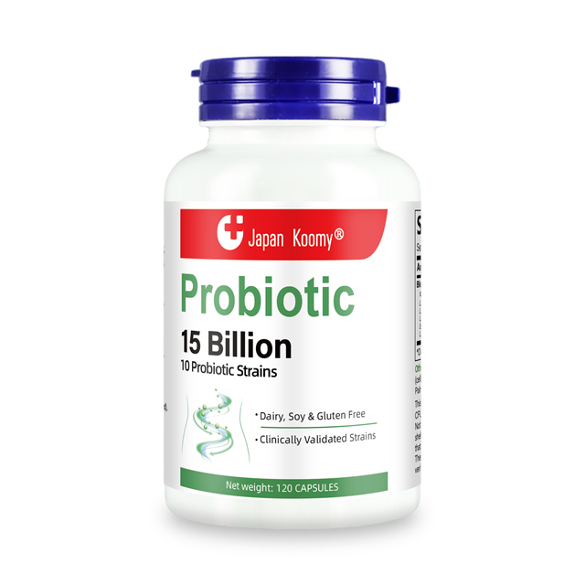 Customized Probiotic 15 Billion with 10 Probiotic Strains for Adult Promotes Intestinal Health Compound Probiotic Supplements