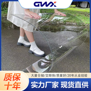 Transparent Pc Sheet Polycarbonate Tile For Indoor Outdoor Partition Roof Durable Sunroom Awning Carport Use - Product Image 5