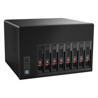 E5-2650V4 BKHD OEM NAS 8 baies C612 Intel Xeon E5-2695V4 4 * LAN 2 * M.2 ECC RAM pare-feu VPN routeur réseau Raid serveur de stockage réseau