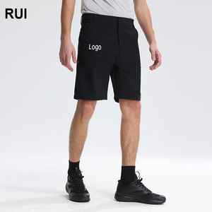 RUIQUWIN, venta al por mayor, pantalones de senderismo de alta calidad para hombre, pantalones cortos Cargo para deportes al aire libre de secado rápido con bolsillos con cremallera - Product Image 1
