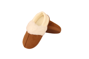 Pantofole da donna G7 in camoscio, invernali, comode, con interno in pelliccia, antirughe, anti-cedimento, con memory foam, per <span class=keywords><strong>casa</strong></span> e camera da letto - Product Image 2