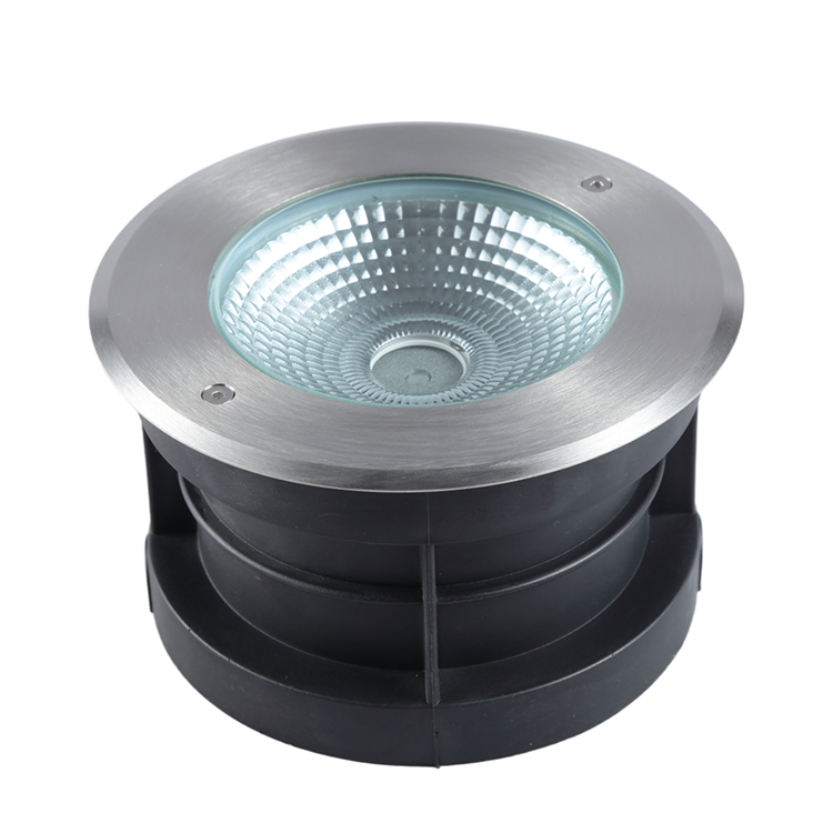 Modern RGB LED Garden Path Lights Waterproof IP65 Aluminum & Stainless Steel Ground Lamps for Outdoor Landscape