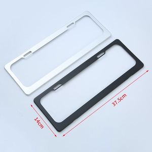 Customized Logo Aluminum Alloy <b>Frame</b> Holder Cover Custom Australian Size <b>License</b> Plate <b>Frames</b> - Product Image 3