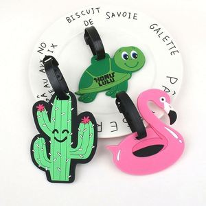 ป้ายชื่อกระเป๋าเดินทางซิลิโคนแบบกำหนดเอง ป้ายโลโก้ส่งเสริมการขาย อุปกรณ์เสริมกระเป๋าเดินทาง ยางซิลิโคนนิ่ม ป้ายชื่อการเดินทางลายการ์ตูน PVC ป้ายชื่อตัวอักษร - Product Image 6