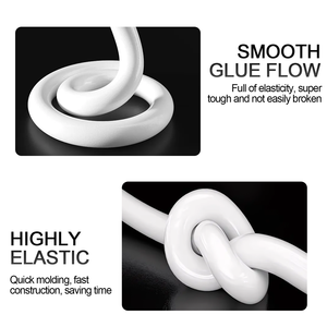 Scellant en <span class=keywords><strong>silicone</strong></span> imperméable anti-moisissure de qualité 300 ml pour aquarium en verre et utilisation en construction - Product Image 6