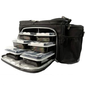 Custom Large Thermal <b>Cooler</b> Lunch Bag <b>Box</b> Insulated Waterproof for Meal Prep Made of Durable Polyester for Men and Women - Product Image 1