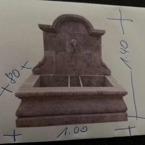 Mur <span class=keywords><strong>de</strong></span> pierre naturelle <span class=keywords><strong>de</strong></span> marbre fontaines <span class=keywords><strong>de</strong></span> jardin pour des applications d'hôtel - Product Image 3
