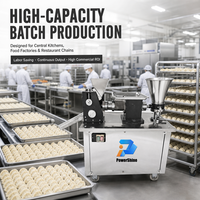Machine industrielle automatique pour la fabrication d'empanadas et de dumplings avec moteur, 40 pièces/min, puissance 2,5 kW, pour petites entreprises, grandes pâtées jamaïcaines