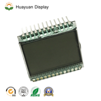TN Positives Segment-Levantor LCD-Panel Digitales Glas-Segment-LCD-Display 56 Pin 66 Pin 70 Pin für Kraftstoffzapfsäulen