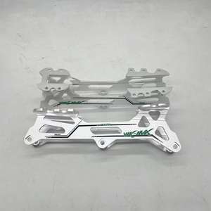 โครงสเก็ตอะลูมิเนียมอัลลอยด์แบบกำหนดเองสำหรับขายส่ง ผลิตด้วยเครื่อง CNC ความแม่นยำสูง สำหรับสเก็ตความเร็วแบบอินไลน์ - Product Image 4