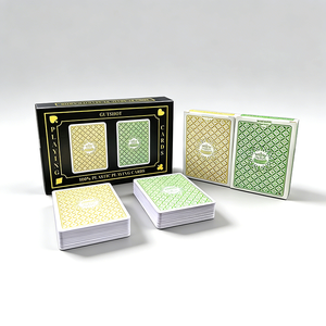 Plastic Material Waterproof 100% PVC Advertising Poker <strong>Playing</strong> <strong>Cards</strong> with Box Front Back Printing Custom Eco-Friendly Durable - Product Image 2