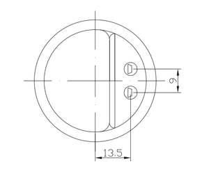 Transducteur d'alarme électromagnétique 95db 25ohm avec armature à bascule haute décibel alarmes buzzers sirènes - Product Image 4