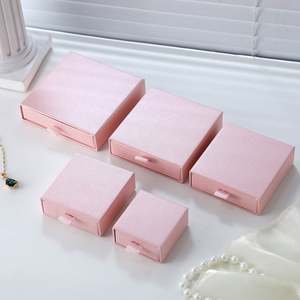 Caja de Embalaje de Joyería de Cartón Personalizada OEM, Cajas de Regalo para Collares, Pendientes, Pulseras, Anillos, 9*7cm - Product Image 6