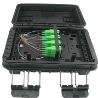 กล่องกระจายสายใยแก้วนำแสงกลางแจ้ง Nap Ip65 (ODB) 16 คอร์ 1x16 สำหรับเชื่อมต่อไฟเบอร์ (FDB) รองรับ Ftth 4g 3g Gsm Gprs Poe Sdk Low Low - Product Image 1