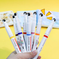 Offre Spéciale – Ensemble de Marqueurs Rouleaux Permanents – 8 Couleurs – Design Courbé – Marqueurs Rouleaux Graffiti avec Pointe de 6 mm