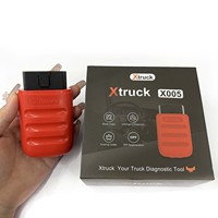 Herramienta de Diagnóstico para Camiones de Servicio Pesado Xtruck X005 Plus, Analizador de Motor OBD2, Flasheo Rápido de ECU para Diagnóstico de Dongfeng
