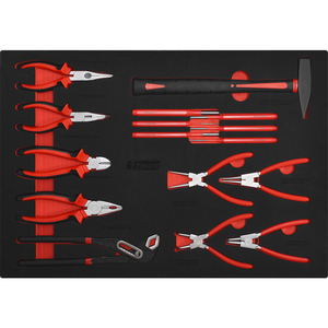 Gatmatic bàn làm việc với công cụ xe đẩy xe đẩy công cụ thiết lập hộp carton xe sửa chữa công cụ lưu trữ Tủ Ngăn Kéo Kim Loại Tùy chỉnh 233 pcs - Product Image 6