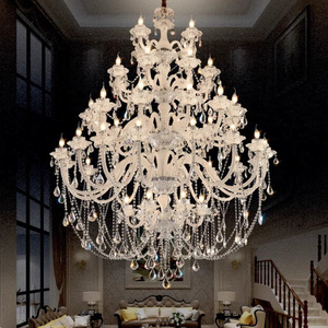 Nghệ thuật hiện đại đám cưới Đèn Chùm Pha lê điều chỉnh chiều cao CRI 90 biệt thự sang trọng phòng khách phòng ăn phòng ngủ chiếu sáng cao cấp - Product Image 3