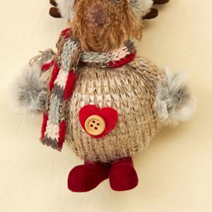 Oferta Especial: Pequeño Adorno Navideño de Papá Noel de Pie, Decoración de Muñeco de Dibujos Animados para Árbol de Navidad - Product Image 5