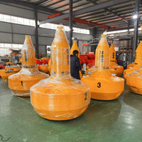 Bouée de signalisation de danger fluvial de marque BT, norme IALA, 1250 mm, directement de l'usine, pour la sécurité de la navigation maritime, flotteur d'avertissement en LLDPE