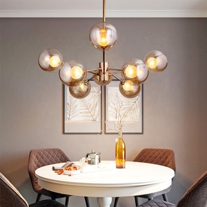 Tốt Nhất Thiết Kế Mới Hiện Đại Globe Pendant Chenadelier Ánh Sáng & Phong Cách Đương Đại Cho Mặt Dây Chuyền Lớn Đèn - Product Image 5