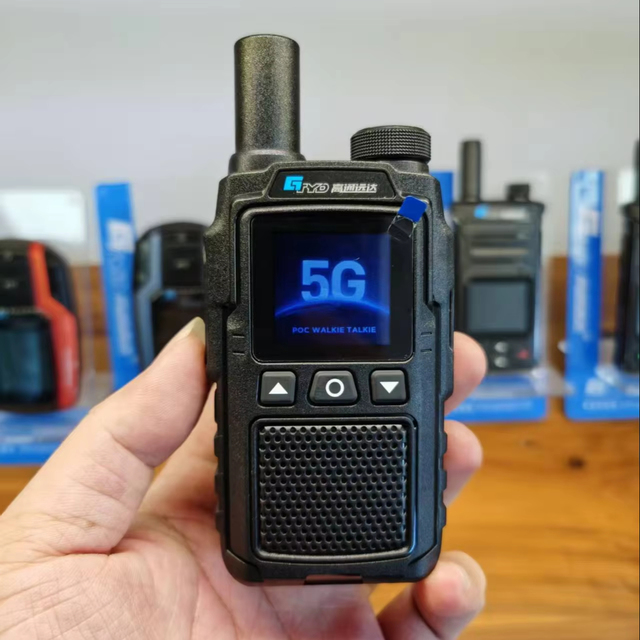 Network POC 2 Way Radio Ptt Intercom 5000km Long Range LTE 4G Walkie-Talkie Global Range Radio With Sim Card