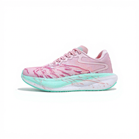 Chaussures de course professionnelles Jifffly pour hommes, ultra-légères, avec empeigne en mesh à lacets, amortissantes, antidérapantes, respirantes, evergreen