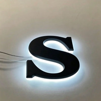 Letras LED 3D Iluminadas Personalizadas al por Mayor, Letrero LED Iluminado con Alfabeto Retroiluminado, Elegante y Liso