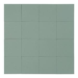 Azulejo Verde Quebec de 10x10 cm, Acabado Mate, Borde Microbiselado, Grosor de 8 mm - Product Image 2