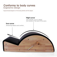 Set de Pilates Reformer con Tabla de Salto, Corrector de Columna, Caja Larga y Paquete de Accesorios para Entrenamiento de Cuerpo Completo en Casa o Estudio