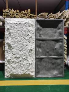 Panneau mural en pierre champignon Panneau en pierre de polyuréthane stable et dur, résistant aux termites, pour maison résidentielle, vente directe en usine - Product Image 5