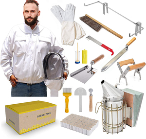 Kit de Herramientas y Suministros de Apicultura al por Mayor, Cepillo para Ahumador, Traje de Apicultor, Herramientas de Apicultura, Equipo de Apicultura - Product Image 1