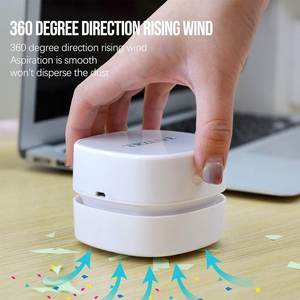 Mini <span class=keywords><strong>aspirateur</strong></span> <span class=keywords><strong>de</strong></span> <span class=keywords><strong>table</strong></span> <span class=keywords><strong>de</strong></span> bureau Portable, balayeuse <span class=keywords><strong>de</strong></span> poussière sèche rechargeable - Product Image 5