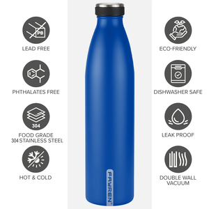 Stainless Steel Insulated Water Bottle Insulated Thermo <strong>Flask</strong> for <strong>Hot</strong> and Cold Beverages Leakproof <strong>Drinking</strong> Bottle - Product Image 6